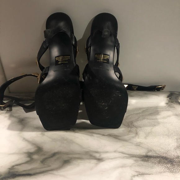 Steve Madden RockStud Cage Black Heels - Picture 5 of 5